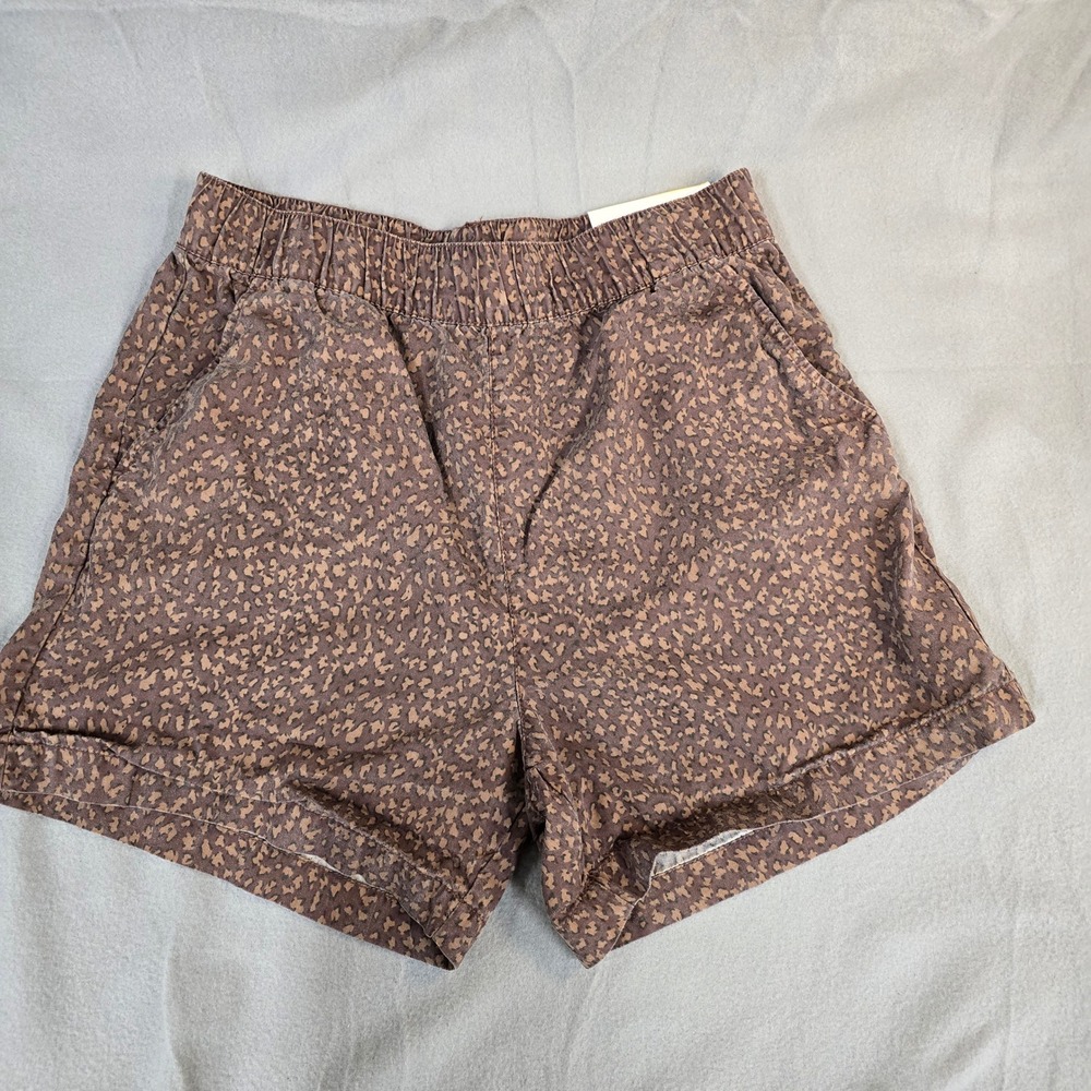 Social Standard Sanctuary Boardwalk Shorts Racing Leopard Taupe XH9034E1 Medium